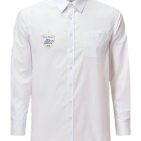 Chemise Garçon manches longues blanche (Marque David Luke)