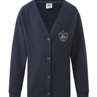 Gilet-Cardigan à boutons bleu pour enfant (Marque David Luke)